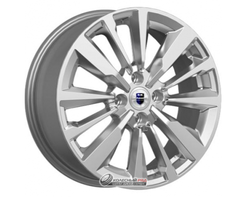 K&K Эрман 6.5x16 4*100 ET37 DIA60.1 Дарк платинум Литой