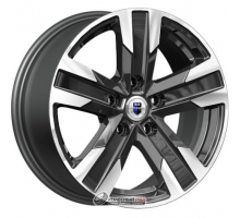 K&K Висмут 7x16 5*114.3 ET35 DIA67.1 Алмаз черный Литой