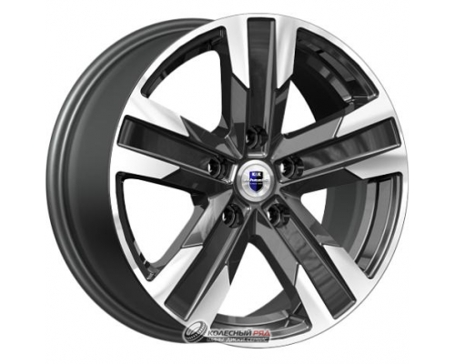 K&K Висмут 7x16 5*114.3 ET35 DIA67.1 Алмаз черный Литой