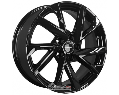 Khomen KHW 1714 7x17 5*110 ET46 DIA63.3 Black Литой