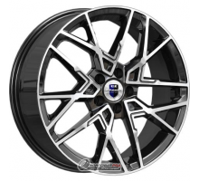 K&K Вудроф 7x18 5*114.3 ET49 DIA67.1 Алмаз черный Литой