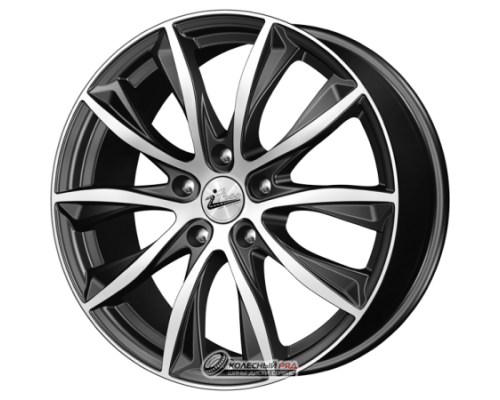 iFree Кazaнтип 7.5x18 5*108 ET47 DIA60.1 Блэк Джек Литой