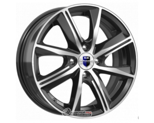 K&K Арнар 7x17 5*112 ET40 DIA66.6 Алмаз черный Литой
