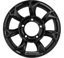 Khomen KHW 1505 5.5x15 5*139.7 ET5 DIA98.5 Black Литой