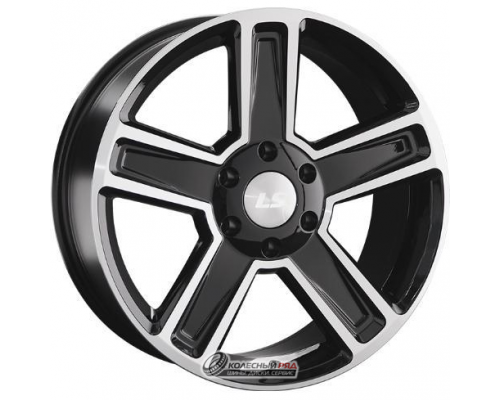 LS 1296 8x18 6*114.3 ET30 DIA67.1 BKF Литой