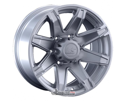 LS 763 8x16 6*139.7 ET10 DIA106.1 Silver Литой