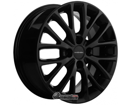 Khomen KHW 1506 6x15 4*100 ET37 DIA60.1 Black Литой