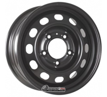 Magnetto 16024 6.5x16 5*139.7 ET40 DIA98.1 Black Штампованный
