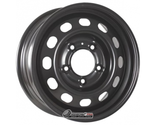 Magnetto 16024 6.5x16 5*139.7 ET40 DIA98.1 Black Штампованный