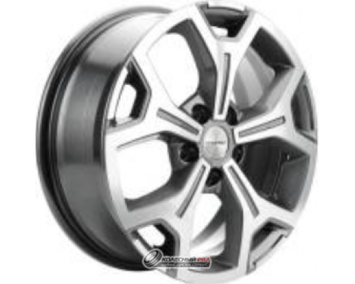 Khomen KHW 1710 6.5x17 5*112 ET50 DIA66.6 Gray-FP Литой