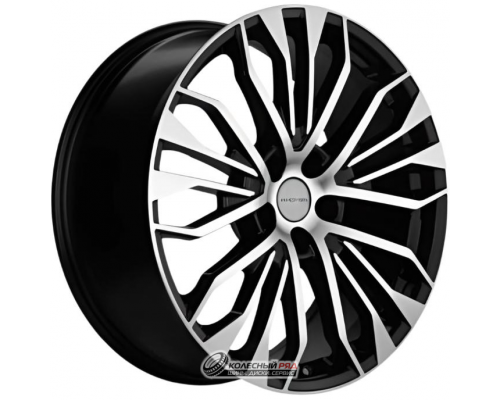 Khomen KHW 2009 8.5x20 5*114.3 ET30 DIA60.1 Black-FP Литой