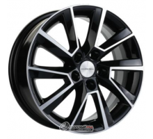 Khomen KHW 1507 6x15 5*100 ET37 DIA54.1 Black-FP Литой