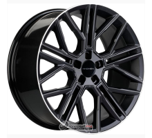 Khomen KHW 2101 9.5x21 5*120 ET49 DIA72.6 Black Matt MR Литой