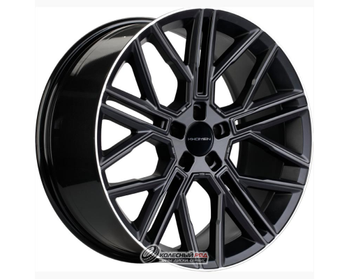 Khomen KHW 2101 9.5x21 5*120 ET49 DIA72.6 Black Matt MR Литой