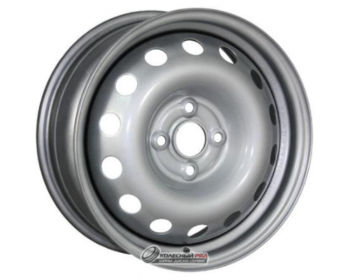 Trebl 8114 6x15 4*100 ET48 DIA54.1 Silver Штампованный
