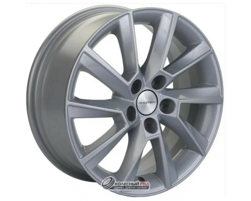 Khomen KHW 1604 6x16 5*100 ET45 DIA54.1 F-Silver Литой