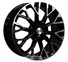 Khomen KHW 1718 7x17 5*114.3 ET50 DIA67.1 Black-FP Литой