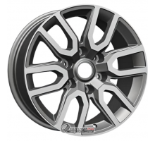 Khomen KHW 1723 8x17 6*139.7 ET38 DIA67.1 Gray-FP Литой
