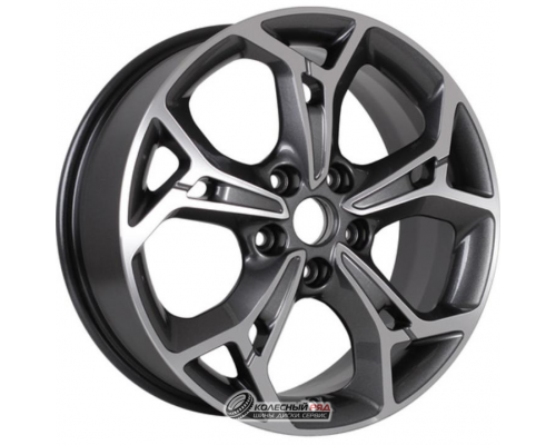 Khomen KHW 1702 7x17 5*114.3 ET50 DIA67.1 Gray-FP Литой