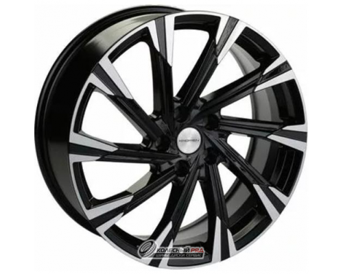 Khomen KHW 1901 7.5x19 5*114.3 ET45 DIA60.1 Black-FP Литой