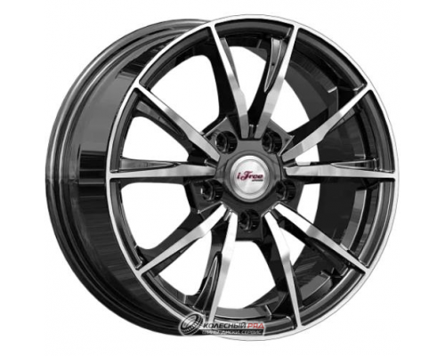 iFree Сион 6.5x15 5*100 ET45 DIA67.1 Блэк Джек Литой