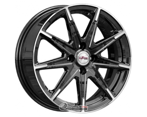iFree Хит 6x16 4*100 ET45 DIA60.1 Блэк Джек Литой