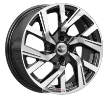 K&K КС1030 6x15 4*100 ET39 DIA60.1 Алмаз черный Литой