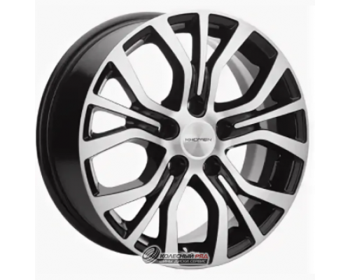Khomen KHW 1608 6.5x16 5*114.3 ET43 DIA67.1 Black-FP Литой