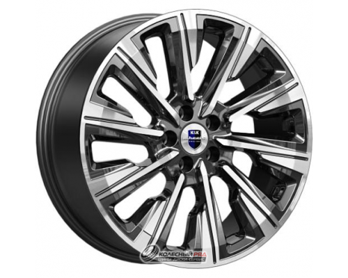 K&K Галего 7.5x19 5*114.3 ET40 DIA64.1 Алмаз черный Литой