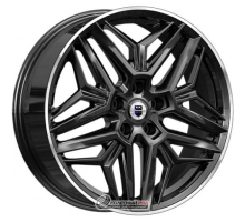 K&K Колумб 7x19 5*108 ET33 DIA60.1 Алмаз черный Литой