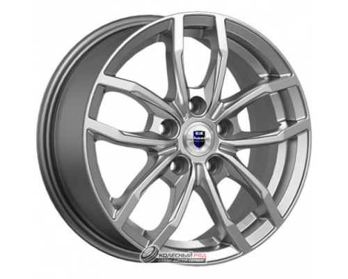 K&K Фрост 6.5x15 5*100 ET45 DIA67.1 Дарк платинум Литой