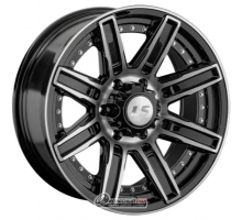 LS 1353 9x18 6*139.7 ET20 DIA106.1 BKF Литой