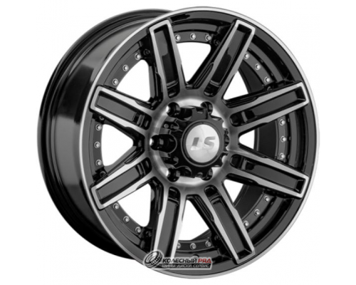 LS 1353 9x18 6*139.7 ET20 DIA106.1 BKF Литой