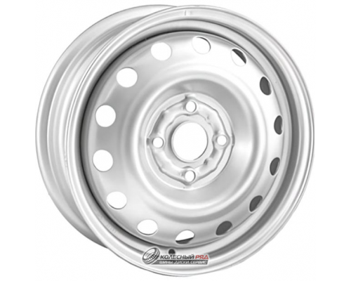 Trebl X40929 7x17 5*108 ET50 DIA63.3 Silver Штампованный