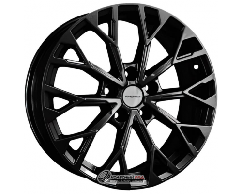 Khomen KHW 1718 7x17 5*108 ET33 DIA60.1 Black Литой