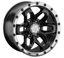 LS 1350 9x17 6*139.7 ET15 DIA106.1 BKL Литой