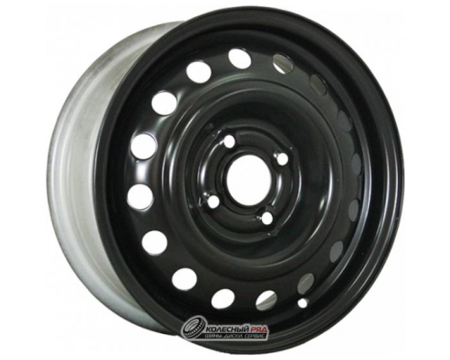 Trebl 53A49AP 5.5x14 4*100 ET49 DIA56.6 Black Штампованный