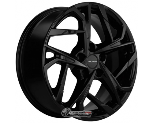 Khomen KHW 1716 7x17 5*110 ET46 DIA63.3 Black Литой