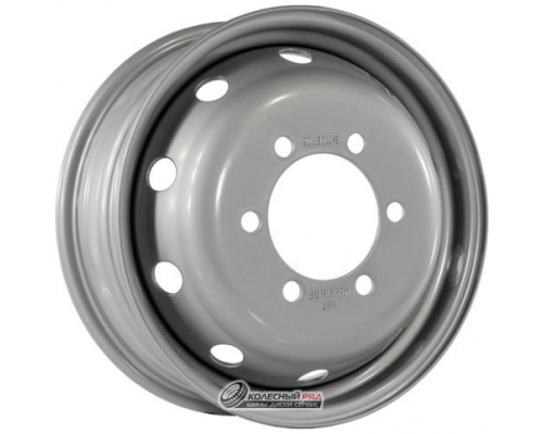 Trebl LT2886D P 5.5x16 6*170 ET105 DIA130.1 Silver Штампованный