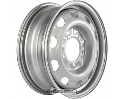 Trebl LT2887D 6x16 5*139.7 ET45 DIA108.6 Silver Штампованный