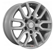 Khomen KHW 1723 8x17 6*139.7 ET36 DIA100.1 F-Silver Литой