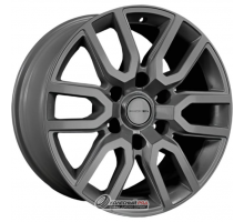 Khomen KHW 1723 8x17 6*139.7 ET50 DIA92.5 Gray Литой