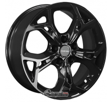 Khomen KHW 1702 7x17 5*114.3 ET46 DIA67.1 Black Литой