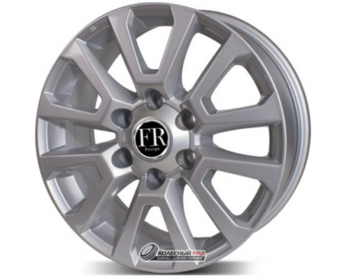 Replica FR TY182 7.5x18 6*139.7 ET25 DIA106.1 Silver Литой