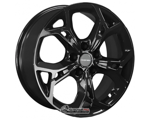 Khomen KHW 1702 7x17 5*114.3 ET48 DIA56.1 Black Литой
