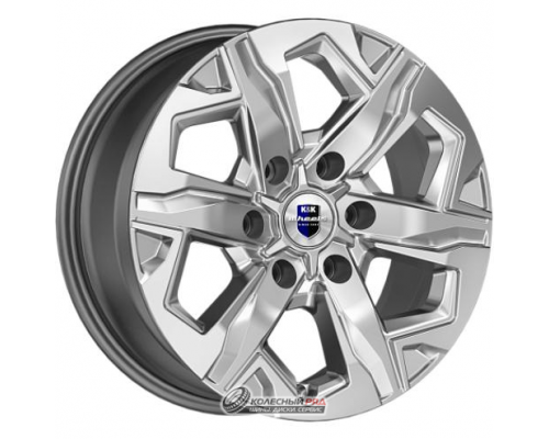 K&K Тейт 7.5x17 6*139.7 ET36 DIA100.1 Дарк платинум Литой