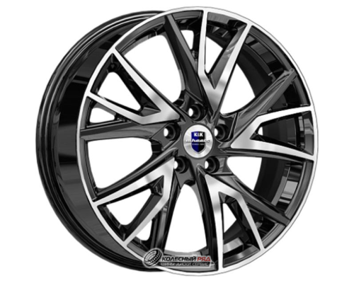 K&K Кайлас 6.5x18 5*112 ET38 DIA66.6 Алмаз черный Литой
