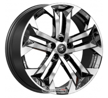 K&K КР015 7.5x19 5*108 ET36 DIA65.1 Алмаз черный Литой