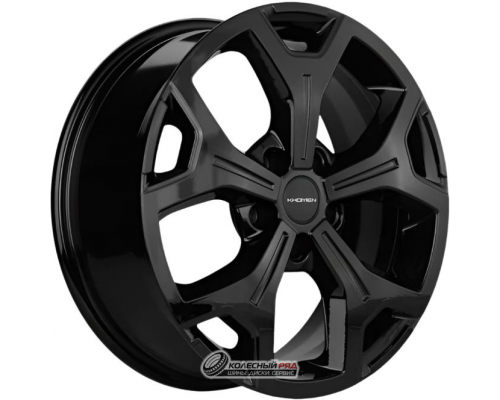 Khomen KHW 1710 6.5x17 5*114.3 ET40 DIA64.1 Black Литой