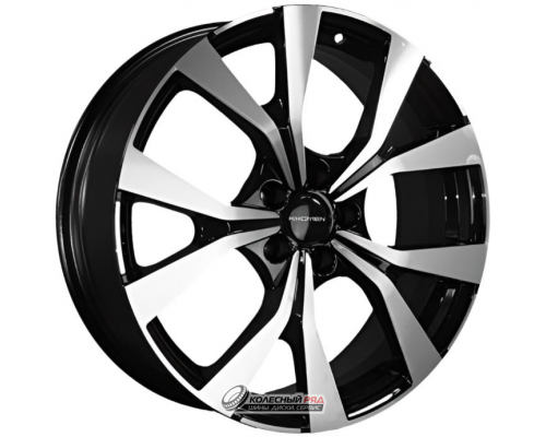 Khomen KHW 1906 7x19 5*108 ET33 DIA60.1 Black-FP Литой